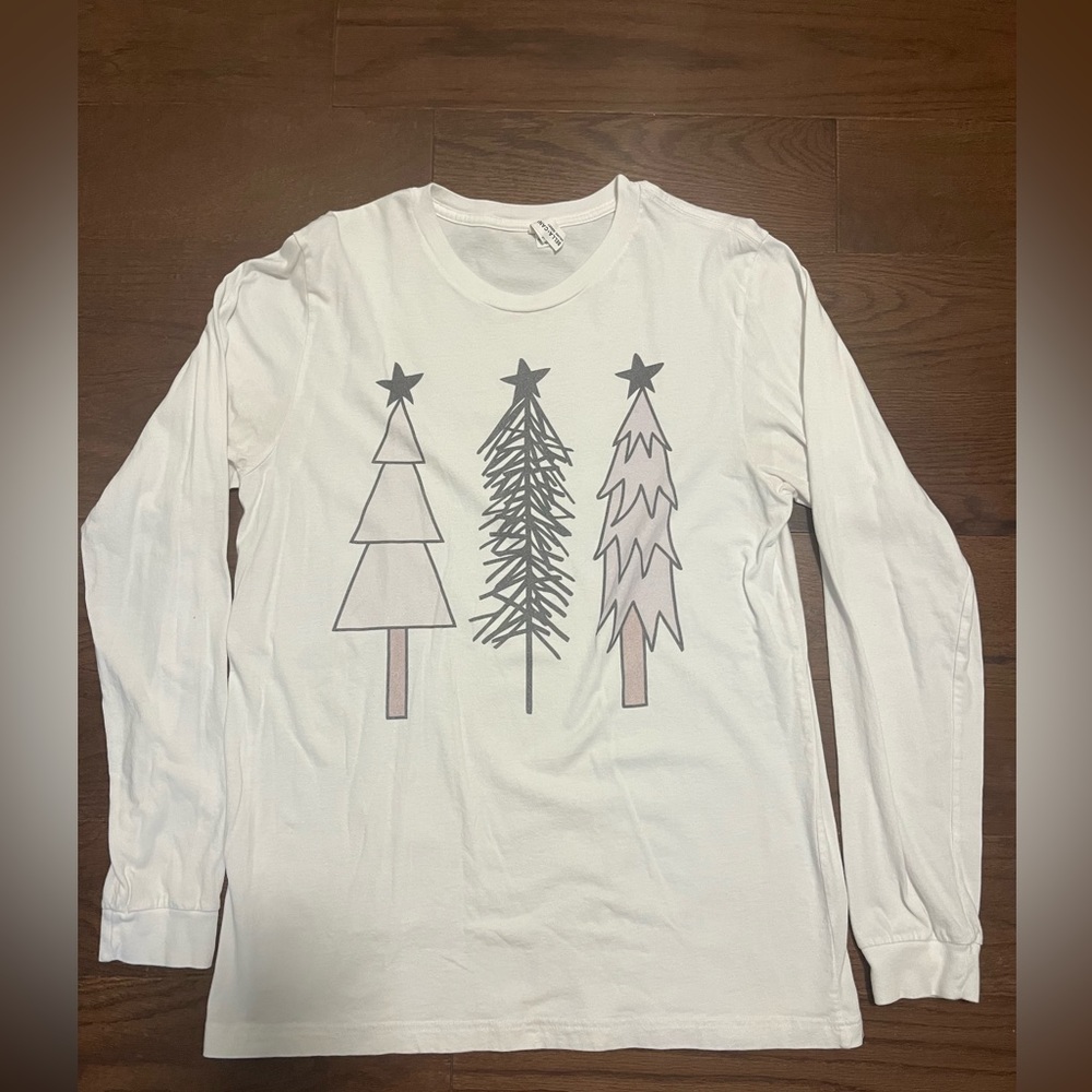 Women’s Christmas Graphic Long Sleeve T-Shirt